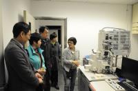 The delegation visits our Core Laboratory Facilities